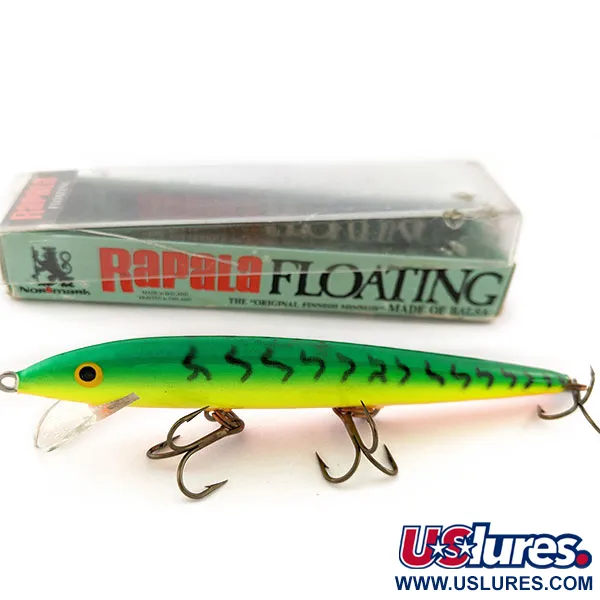Rapala Original Floater F11, FT (Fire tiger), 6 г, воблер #19234