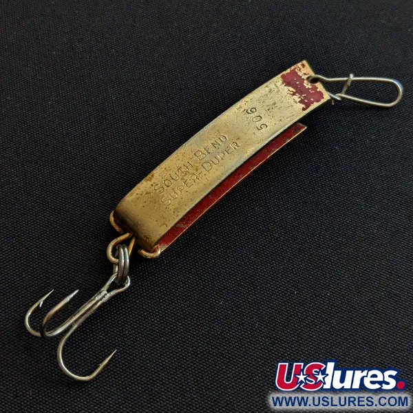 South Bend Super-Duper 506 , золото, 7 г, блесна коливалка (колебалка) #19243