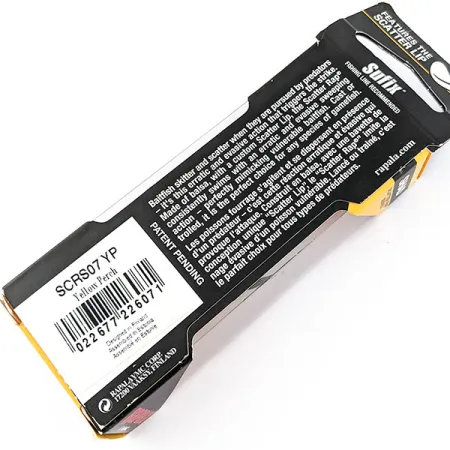Rapala Scatter Rap Crank 07, Yellow Perch, 7 г, воблер #19252