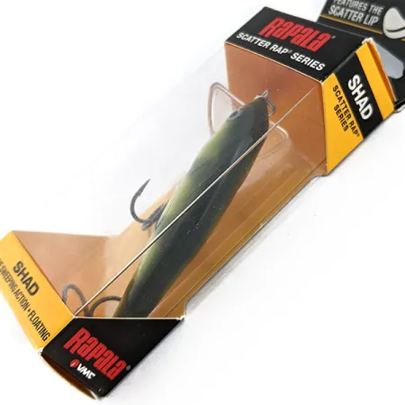 Rapala Scatter Rap Crank 07, Yellow Perch, 7 г, воблер #19252