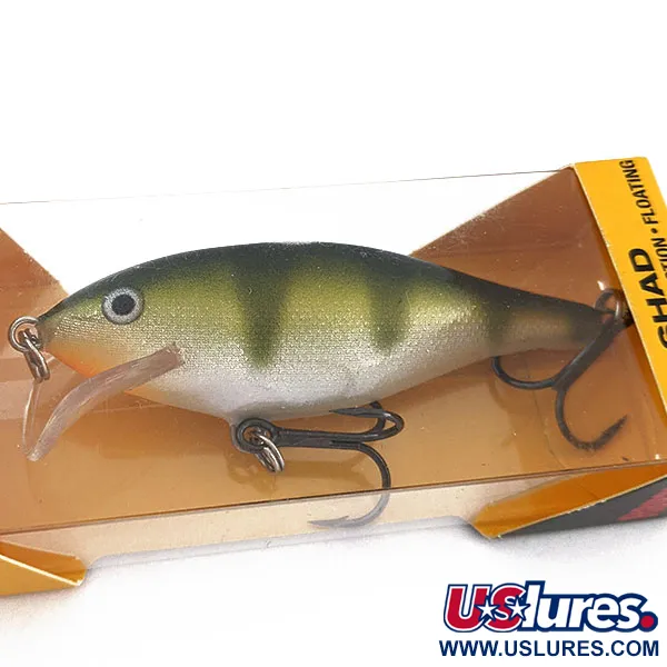Rapala Scatter Rap Crank 07, Yellow Perch, 7 г, воблер #19252