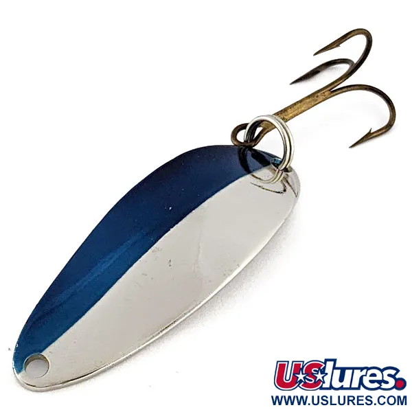 Seneca Little Cleo (Hula Girl), нікель/синій, 10 г, блесна коливалка (колебалка) #19271