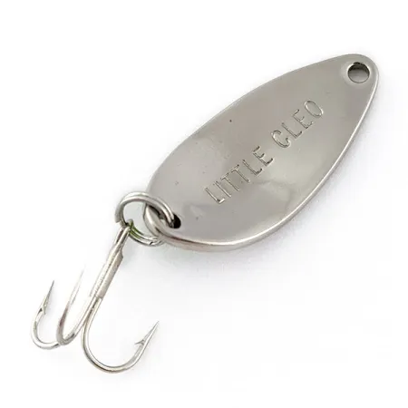 Seneca Little Cleo, нікель/зелений, 5 г, блесна коливалка (колебалка) #19273