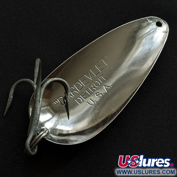 Eppinger Dardevle Dardevlet, нікель/синій, 21 г, блесна коливалка (колебалка) #19282