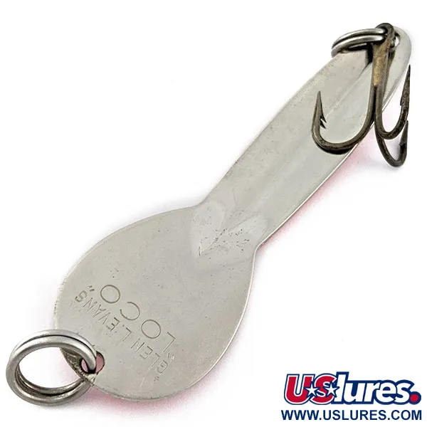 Glen Evans Loco 4, нікель/фіолетовий/червоний, 23 г, блесна коливалка (колебалка) #19300