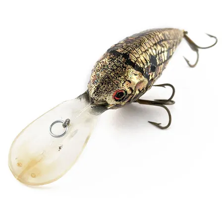 Renosky Lures Renosky Deep Dive Honeycomb Rattl shad, золото, 12 г, воблер #19303