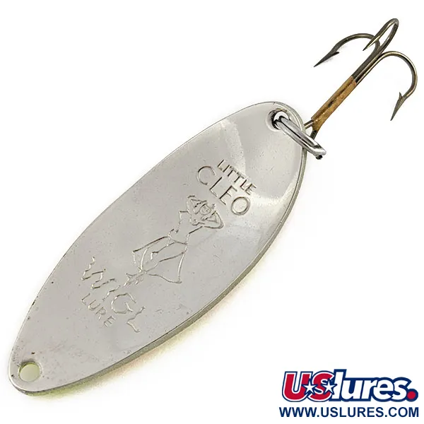 Seneca Little Cleo (Hula Girl), жовтий/червоний/нікель, 18 г, блесна коливалка (колебалка) #19308