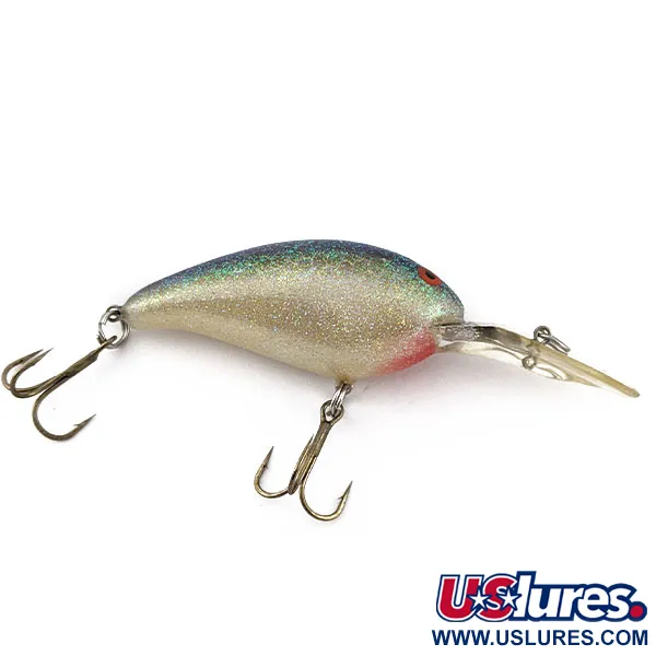 Norman DD14, білий/зелений/гліттер, 16 г, воблер #19310