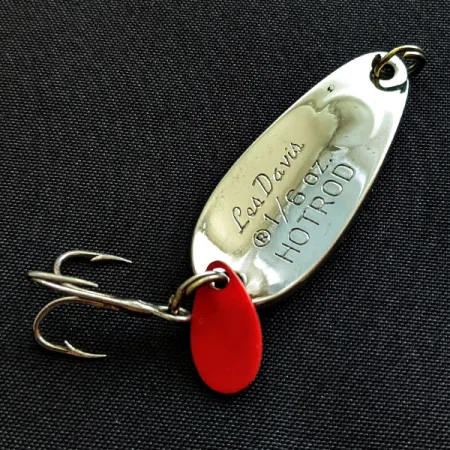 Luhr Jensen Les Davis Hotrod, нікель, 5 г, блесна коливалка (колебалка) #19326