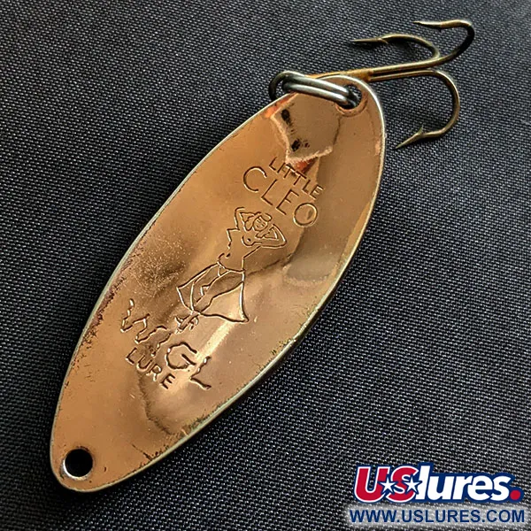 Seneca Little Cleo (Hula Girl), нікель/мідь, 18 г, блесна коливалка (колебалка) #19336
