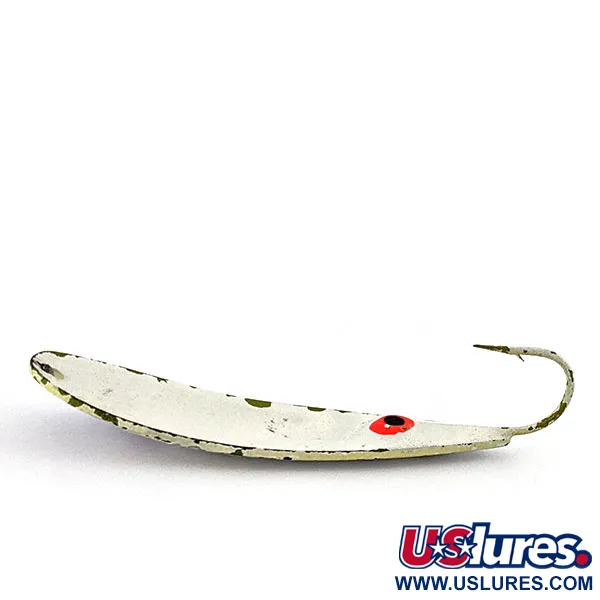 Other G.W's ice fishing Lures, білий/фіолетовий, 14 г, блесна коливалка (колебалка) #19346