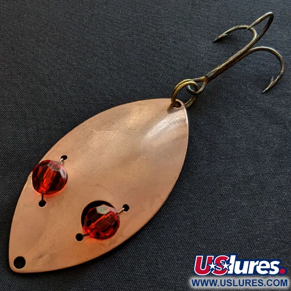  Horrocks-Ibbotson Wobbler, мідь/червоні очі, 23 г, блесна коливалка (колебалка) #19347