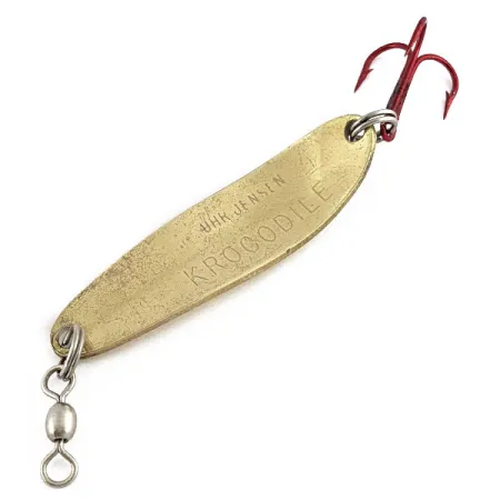 Luhr Jensen Krocodile #3, золото, 10 г, блесна коливалка (колебалка) #19384