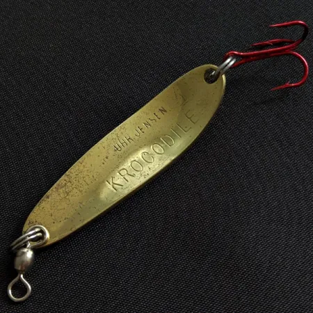 Luhr Jensen Krocodile #3, золото, 10 г, блесна коливалка (колебалка) #19384
