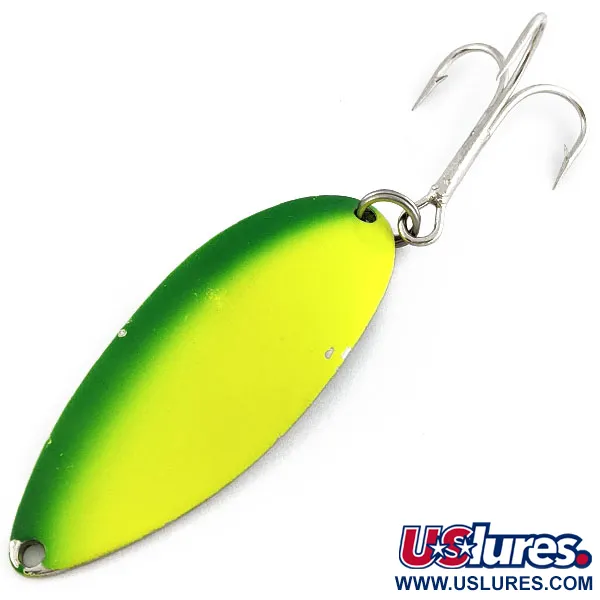 Seneca Little Cleo (Hula Girl) UV, нікель/жовтий/зелений UV, 21 г, блесна коливалка (колебалка) #19385