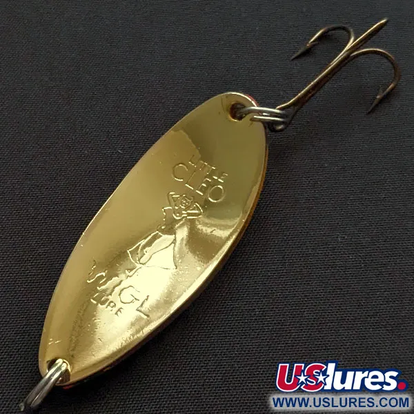 Seneca Little Cleo (Hula Girl), помаранчевий/золото, 18 г, блесна коливалка (колебалка) #19392