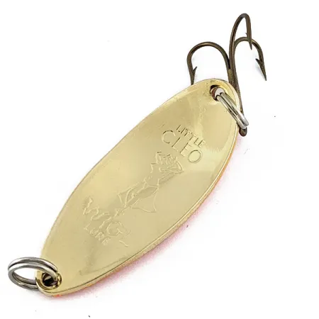 Seneca Little Cleo (Hula Girl), помаранчевий/золото, 18 г, блесна коливалка (колебалка) #19392