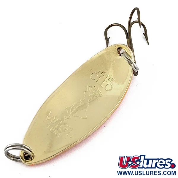 Seneca Little Cleo (Hula Girl), помаранчевий/золото, 18 г, блесна коливалка (колебалка) #19392