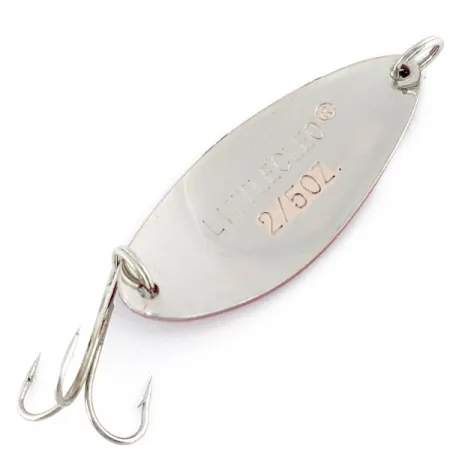 Acme LIttle Cleo, нікель/червоний/білий, 11 г, блесна коливалка (колебалка) #19393