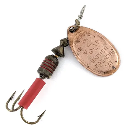 Mepps Aglia 2, мідь, 4,5 г, блешня оберталка (вертушка) #19399