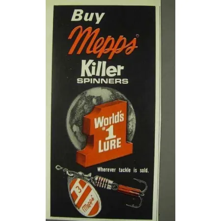 Mepps Aglia 3 (1973), 7 г, блешня оберталка (вертушка) #19408