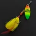  Mepps Aglia Long 2 Dressed (Bucktail ), Fluo UV, 7,4 г, блешня оберталка (вертушка) #19411