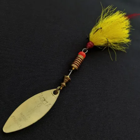 Mepps Aglia Long 2 Dressed (Bucktail ), Fluo UV, 7,4 г, блешня оберталка (вертушка) #19411