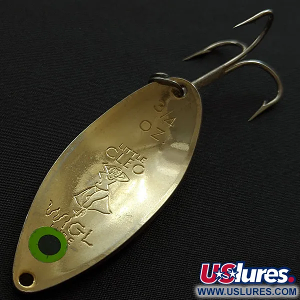 Seneca Little Cleo (Hula Girl), золото, 21 г, блесна коливалка (колебалка) #19417