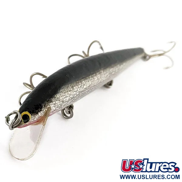 Bagley Bang-O Lure, Silver Foil/Black, 10 г, воблер #19429