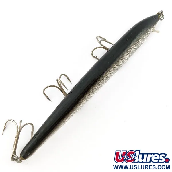 Bagley Bang-O Lure, Silver Foil/Black, 10 г, воблер #19429