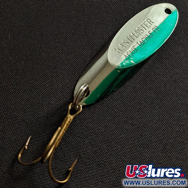 Acme Kastmaster, нікель/зелений, 10,5 г, блесна коливалка (колебалка) #19446
