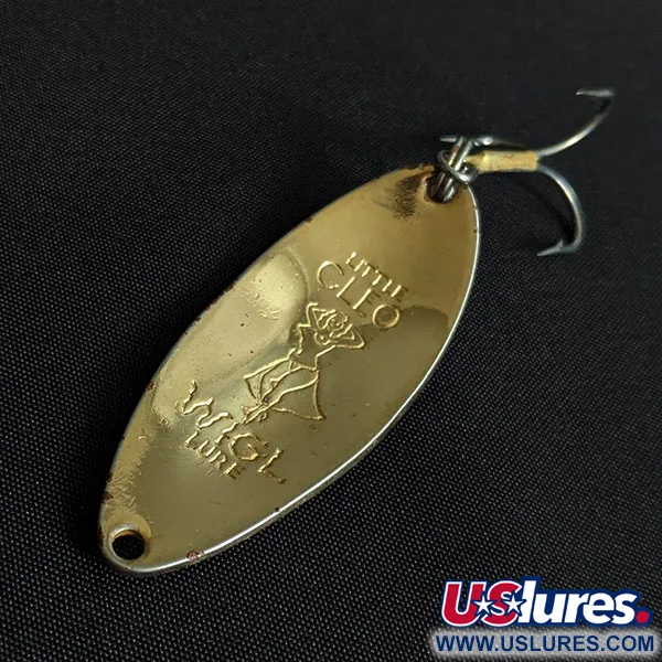 Seneca Little Cleo (Hula Girl), золото, 14 г, блесна коливалка (колебалка) #19453