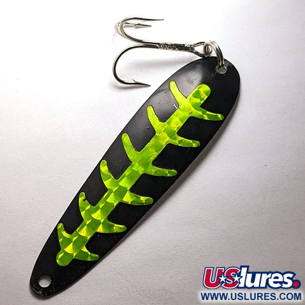  Slammer, чорний/білий/зелений, 11,5 г, блесна коливалка (колебалка) #19459