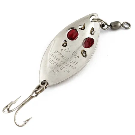 Hofschneider Red Eye Junior, нікель/червоні очі, 7 г, блесна коливалка (колебалка) #19479