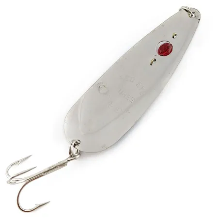 Red Eye Lures Red Eye Evil Eye, нікель/синє/червоне око, 18 г, блесна коливалка (колебалка) #19480