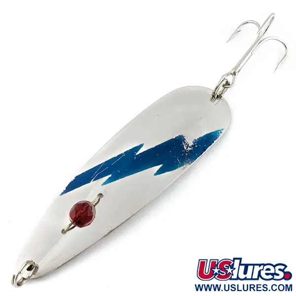 Red Eye Lures Red Eye Evil Eye, нікель/синє/червоне око, 18 г, блесна коливалка (колебалка) #19480