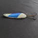  Worth Chippewa Steel Spoon, білий/синюватий, 17 г, блесна коливалка (колебалка) #19486