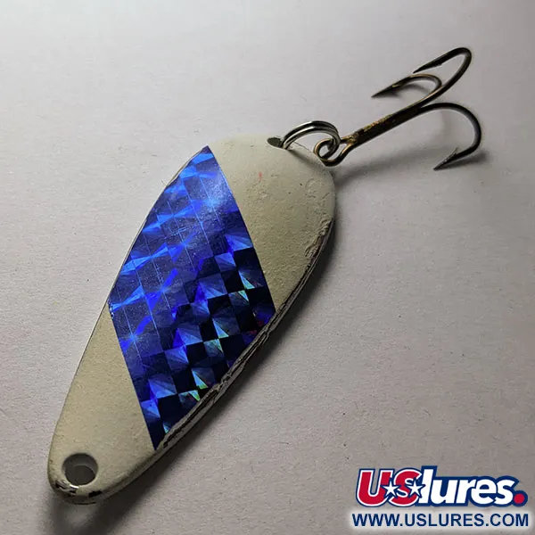 Worth Chippewa Steel Spoon, білий/синюватий, 17 г, блесна коливалка (колебалка) #19486