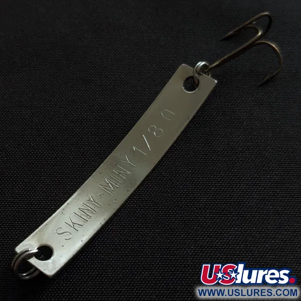 Yakima Bait Skiny-miny, нікель, 4 г, блесна коливалка (колебалка) #19494