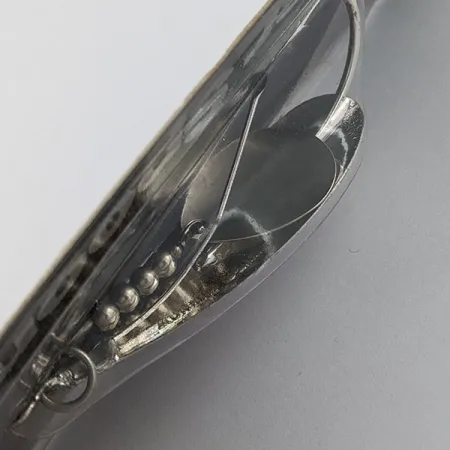 Незачіпляйка Johnson Silver Minnow Spinner Spoon покриття сріблом, з пелюсткою, срібло, 14 г, блесна коливалка (колебалка) #19497