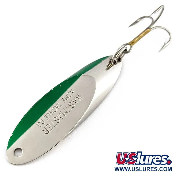 Acme Kastmaster, нікель/зелений, 21 г, блесна коливалка (колебалка) #19504