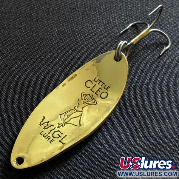 Seneca Little Cleo (Hula Girl), золото, 14 г, блесна коливалка (колебалка) #19509