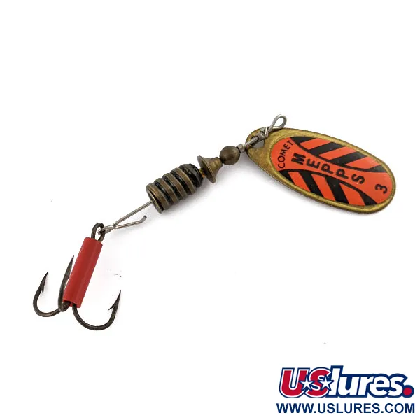 Mepps Comet 3, латунь/червоний, 6,5, блешня оберталка (вертушка) #19519