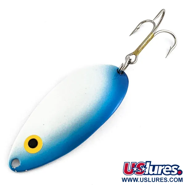Seneca Little Cleo (Hula Girl), нікель/синій, 14 г, блесна коливалка (колебалка) #19539