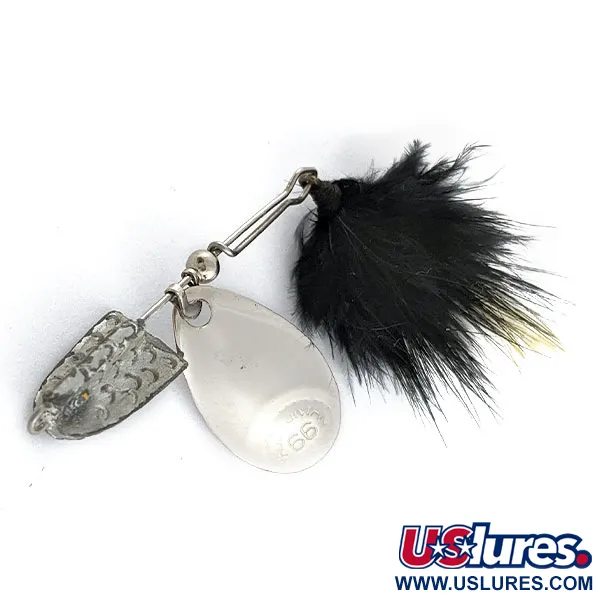  Paul Bunyan 66, срібло/чорний, 5,5 г, блешня оберталка (вертушка) #19552