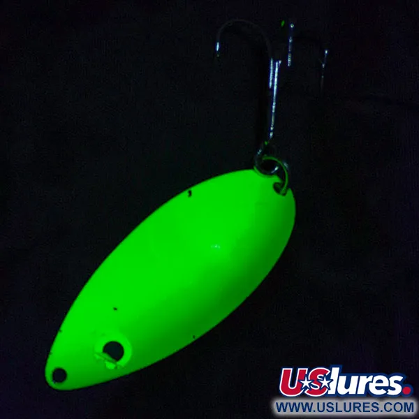 Seneca Little Cleo (Hula Girl) UV, жовтий/зелений/нікель UV, 21 г, блесна коливалка (колебалка) #19555