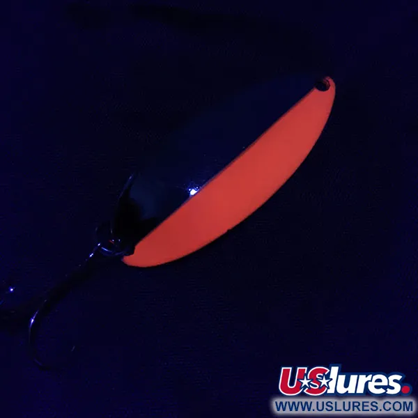 Acme Little Cleo UV, нікель/помаранчевий UV, 11 г, блесна коливалка (колебалка) #19579