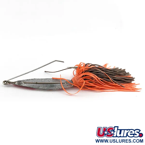 Незачіпляйка Fred Arbogast #3 Hawaiian, червоний/білий/нікель,  16 г, блесна коливалка (колебалка) #19597