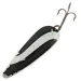 Weller Gypsy King 2, чорний/білий/нікель, 21 г, блесна коливалка (колебалка) #19599