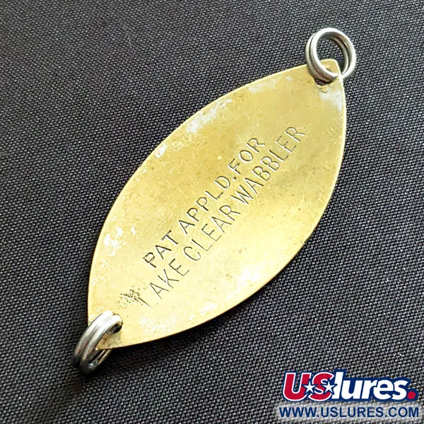 Williams Lake Clear Wabbler, латунь, 5 г, блесна коливалка (колебалка) #19600